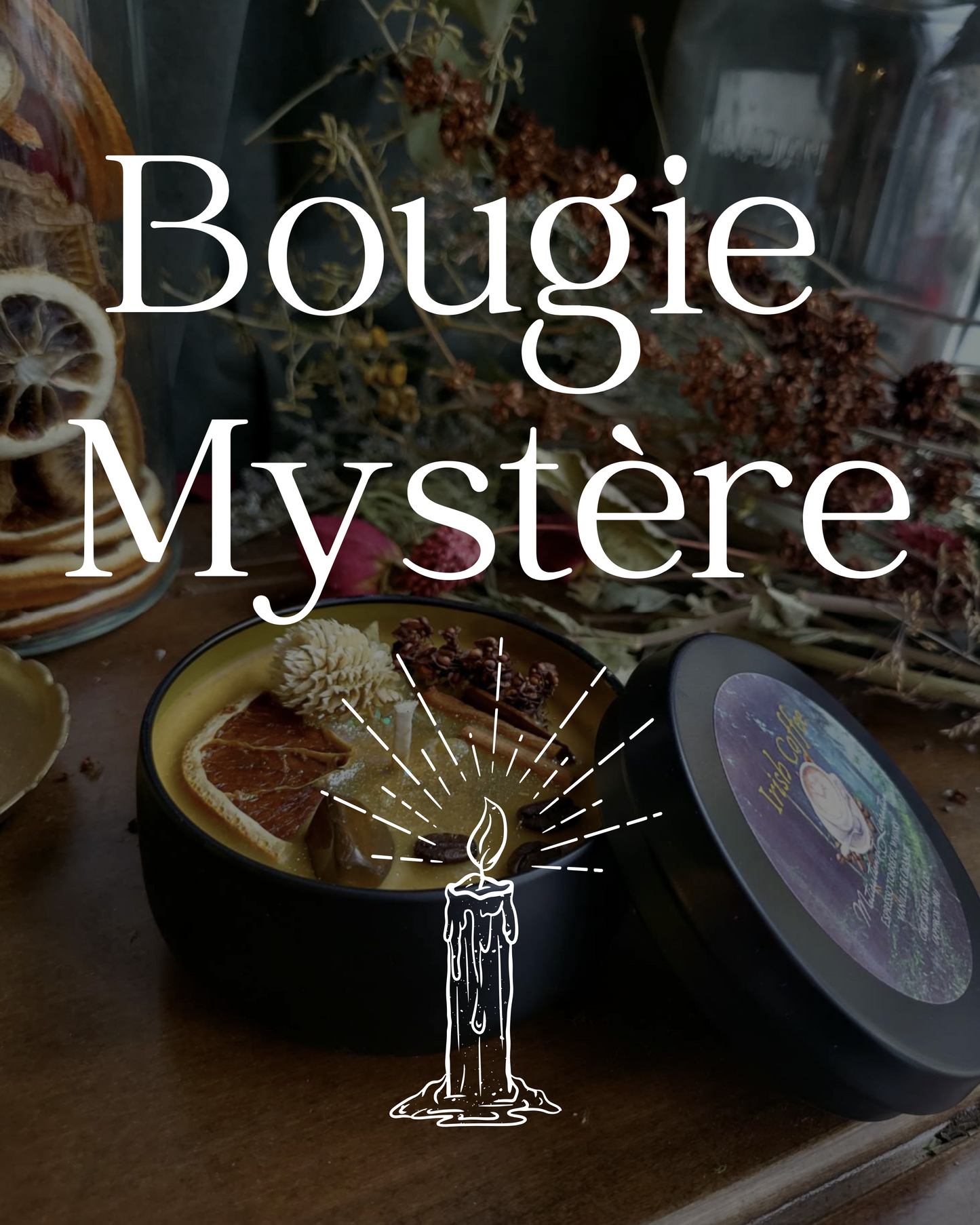 Bougie mystère 8 oz
